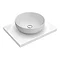 600 x 450mm White Shelf with Sol Round Basin Large Image