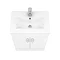 Toreno Vanity Sink With Cabinet - 600mm Modern High Gloss White  additional Large Image