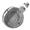 600W Smart Thermostatic Variable Heating Element Chrome Feature Large Image