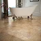 Salerno Noce Travertine Effect Floor Tiles - 450mm x 450mm Profile Large Image