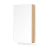 700mm Slimline Mirror Cabinet Bamboo