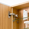 700mm Slimline Mirror Cabinet Bamboo