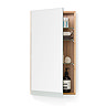 700mm Slimline Mirror Cabinet Bamboo