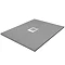 800 x 800mm Graphite Slate Effect Square Shower Tray Large Image