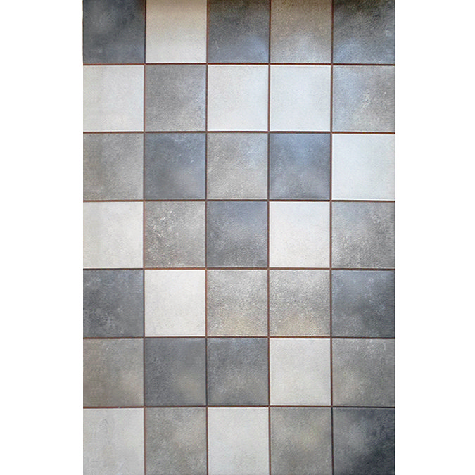 Ravello Mixed Grey Pre Cut Wall Tiles - 31.6 x 45cm Large Image