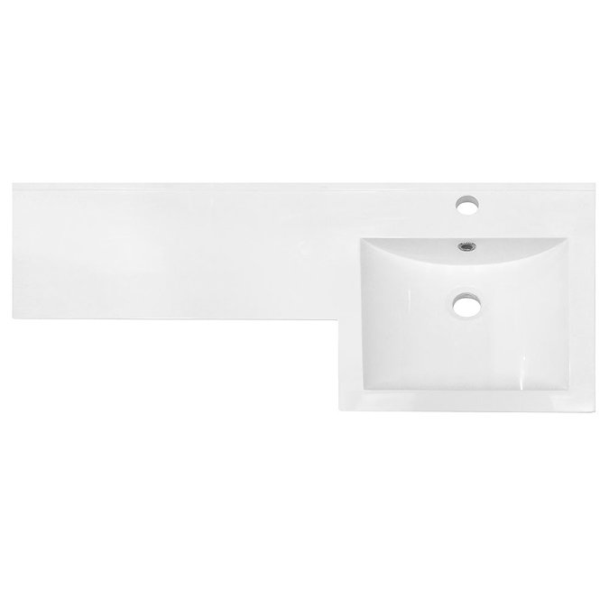 900mm Combination Bathroom Suite Unit + Square Toilet Standard Large Image