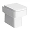 900mm Combination Bathroom Suite Unit + Square Toilet Profile Large Image