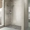 900mm Wetroom Screen + 300mm Hinged Return Panel Large Image