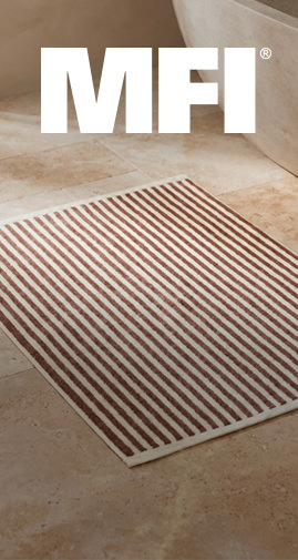 A promotional banner for the company MFI