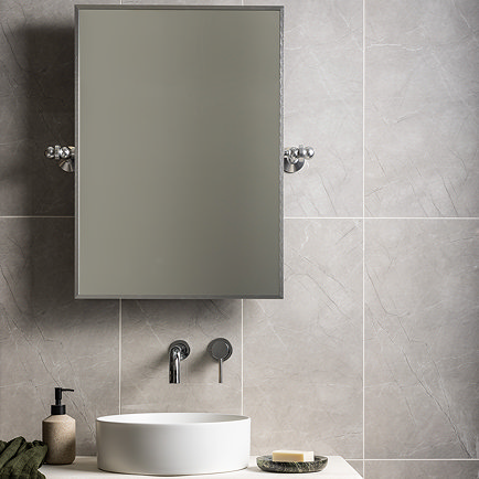 Adelita Light Grey Stone Effect Tiles