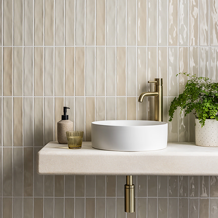 Stonehouse Studio Lowton Gloss Beige Tiles