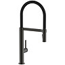 Abode Carbon Professional Kitchen Mixer Tap with Pull Out Spray - Gunmetal