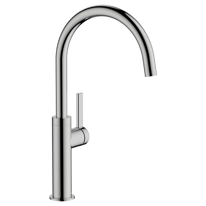 Abode Carbon Single Lever Kitchen Mixer Tap - Chrome
