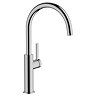 Abode Carbon Single Lever Kitchen Mixer Tap - Chrome