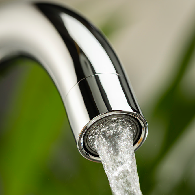 Abode Enstyle Dual Lever Kitchen Mixer Tap - Chrome