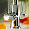 Abode Enstyle Dual Lever Kitchen Mixer Tap - Chrome