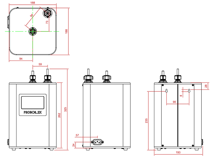 Abode Hemista 4-in-1 Boiling Water & Filter Tap - Urban Copper