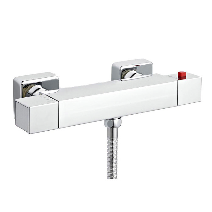 Premier ABS Square Thermostatic Bar Valve with Rectangular Slide Rail Kit Profile Large Image