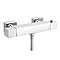 Premier ABS Square Thermostatic Bar Valve with Rectangular Slide Rail Kit Profile Large Image