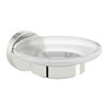 Accents 3-Piece Bathroom Accessory Set - Bin, Soap Dish, Tumbler and Toothbrush Holder