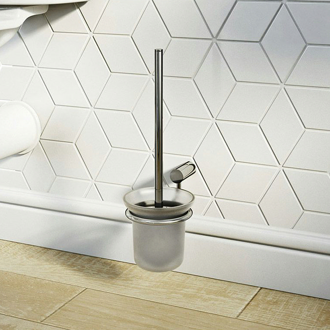 Accents 3 Piece Bathroom Accessory Set - Chrome