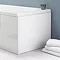 Acrylic End Panel for B Shaped Shower Baths - NAP005 Profile Large Image