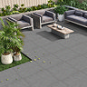 Adalina Dark Grey Stone Effect Wall & Floor Tiles - 600 x 600mm
