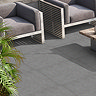 Adalina Dark Grey Stone Effect Wall & Floor Tiles - 600 x 600mm