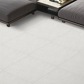 Adalina Light Grey Stone Effect Wall & Floor Tiles - 600 x 600mm