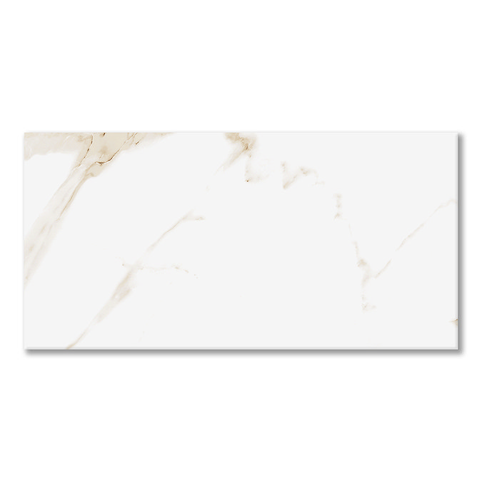 Adamo Gold Marble Effect Tiles - 300 x 600mm