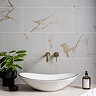 Adamo Gold Marble Effect Tiles - 300 x 600mm