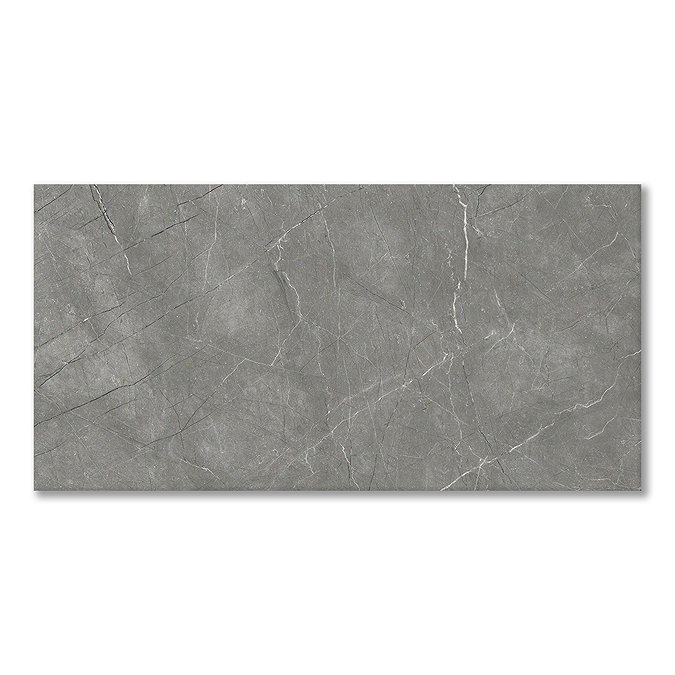 Adelita Dark Grey Stone Effect Wall & Floor Tiles - 300 x 600mm