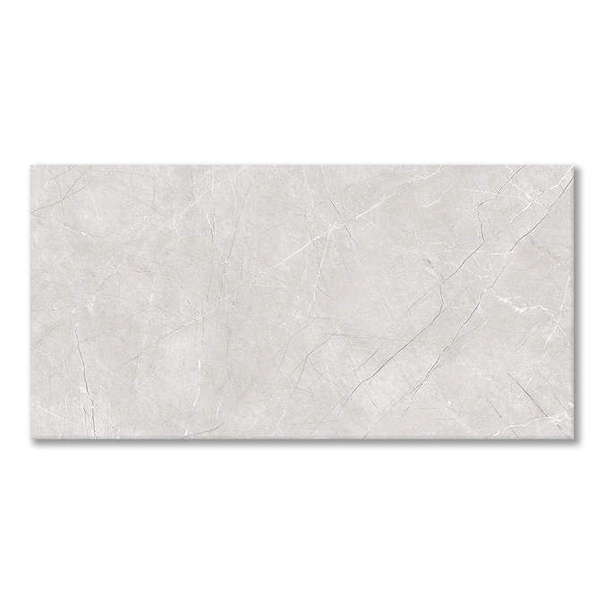 Adelita Light Grey Stone Effect Wall & Floor Tiles - 300 x 600mm