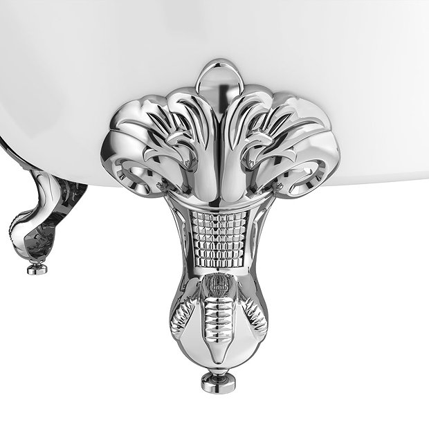 Admiral 1685 Back To Wall Roll Top Bath | At Victorian Plumbing.co.uk