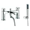 Adora - Feel Dual Lever Bath Shower Mixer with Kit - MBFE422D Large Image