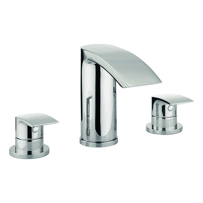 Adora - Flow 3 Tap Hole Bath Filler - MBFW330D Large Image