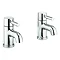 Adora - Fusion Bath Pillar Taps - MBFU340D Large Image