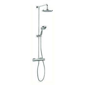 Adora - Fusion Multifunction Thermostatic Shower Valve with Fixed Head and Shower Kit - MB500RM Medi