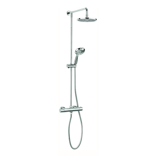 Adora - Fusion Multifunction Thermostatic Shower Valve with Fixed Head and Shower Kit - MB500RM Larg