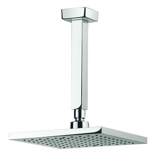 Adora - Planet 200mm Square Fixed Head & Ceiling Mounted Arm - MBPSAF20 Large Image