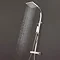 Adora - Planet Multifunction Thermostatic Shower Valve with Fixed Head and Shower Kit - MB510SQ Profile Large Image
