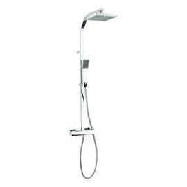 Adora - Planet Multifunction Thermostatic Shower Valve with Fixed Head and Shower Kit - MB510SQ Medi