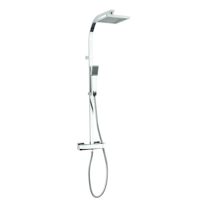 Adora - Planet Multifunction Thermostatic Shower Valve with Fixed Head and Shower Kit - MB510SQ Larg