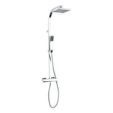 Adora - Planet Multifunction Thermostatic Shower Valve with Fixed Head and Shower Kit - MB510SQ  Profile Large Image
