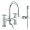 Adora - Pulse Bath Shower Mixer with Kit - MBPL422D Large Image