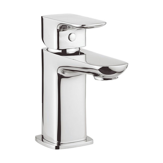 Crosswater Serene Mini Monobloc Basin Mixer + Waste - MBSN114P+ Large Image