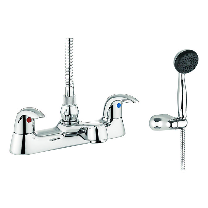 Adora - Sky Dual Lever Bath Shower Mixer with Kit - MBSY422D Large Image