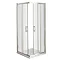 Pacific Corner Entry Square Shower Enclosure (Inc. Shower Tray + Waste)  Profile Large Image