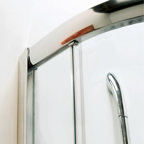 Aegean Offset Quadrant Shower Enclosure with Shower Tray & Waste - Left Hand Option Profile Large Image