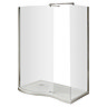 Premier Pacific Curved Walk In Shower Enclosure (Inc. Tray & Waste)  Feature Large Image